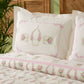 Alfia, 100% Turkish Cotton Duvet Cover Set, Single, Powder