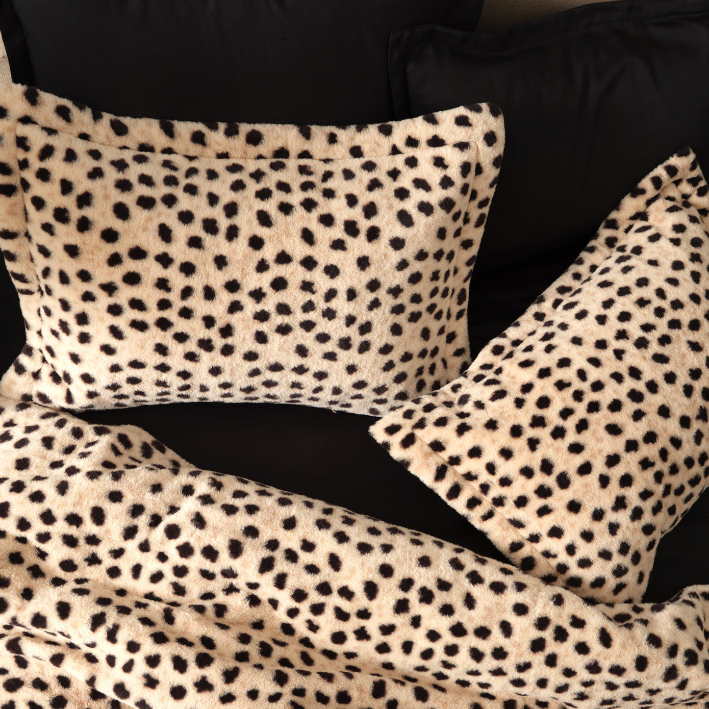 Fluffy Leopar, Bedspread Set, Double