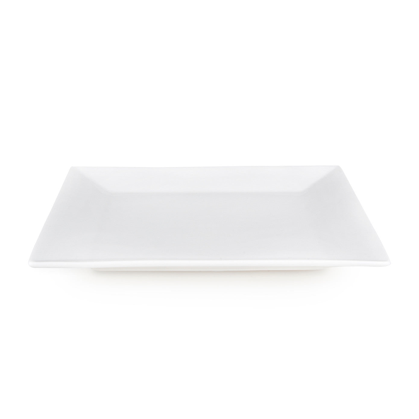 Carmen, Porcelain Square Plate, 22cm, White