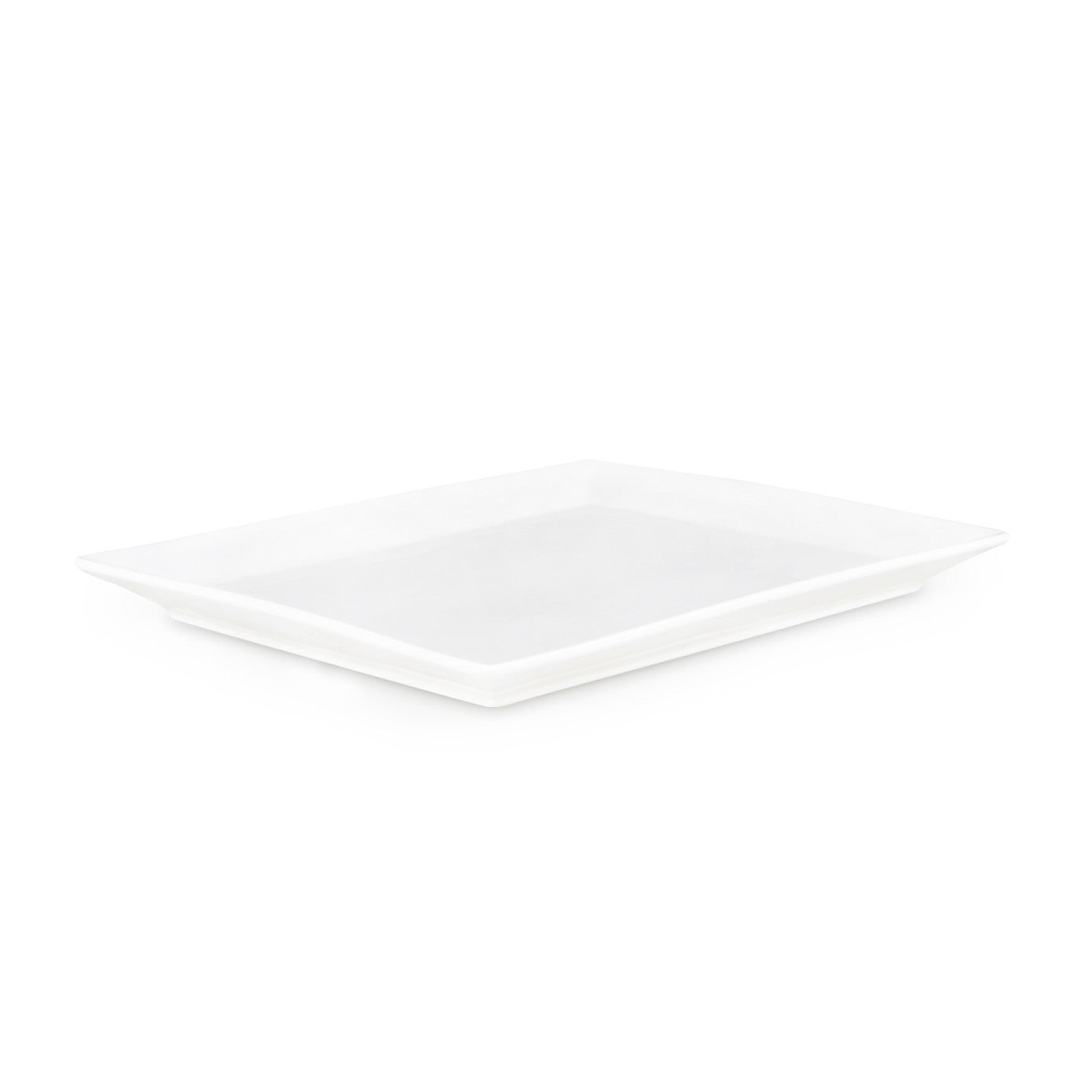 Carmen, Porcelain Serving Platter, 19x16cm, White