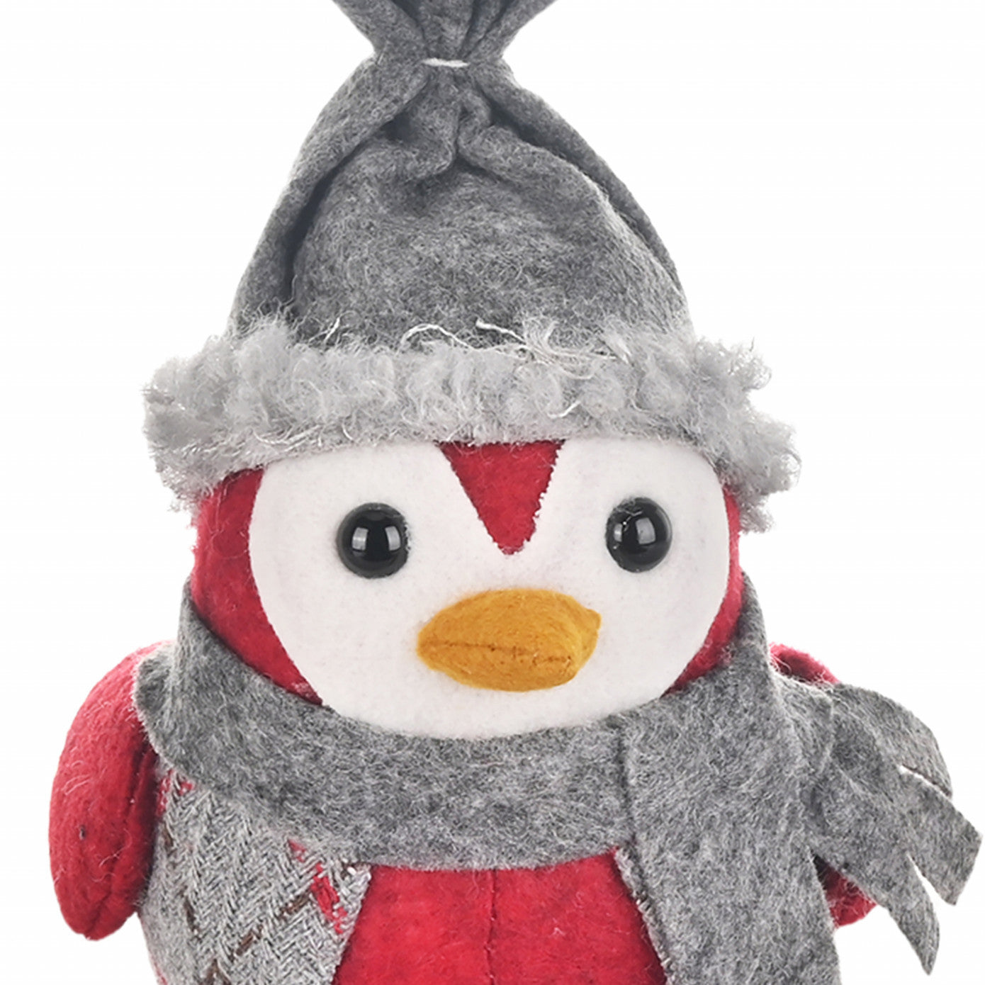 NY23 ROBIN BIRD PELUŞ OBJE 23CM