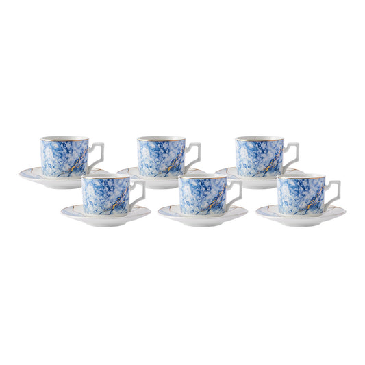 Karaca Paradise Set de cești de cafea pentru 6 persoane 100 ml