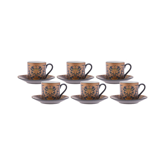 Set Cești De Cafea Karaca New Charles, Pentru 6 Persoane, 80 Ml