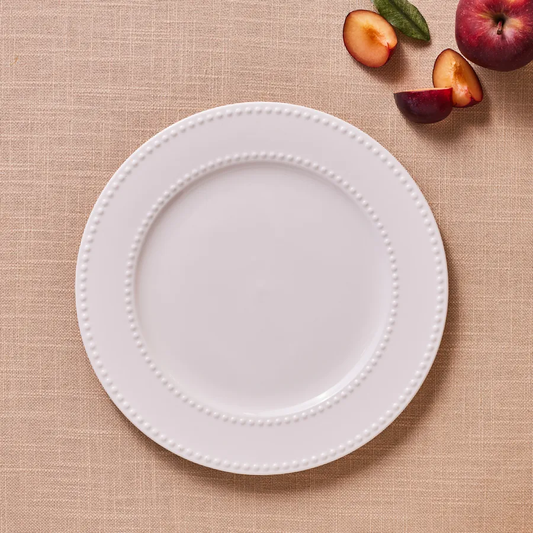 Cody, New Generation Bone Serving Plate, 27cm, White