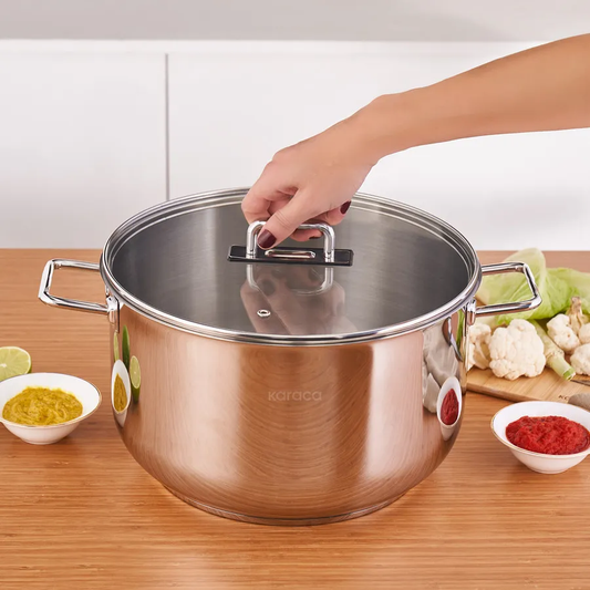 Grace, Stainless Steel Pot, Induction, 30cm, 12.3L