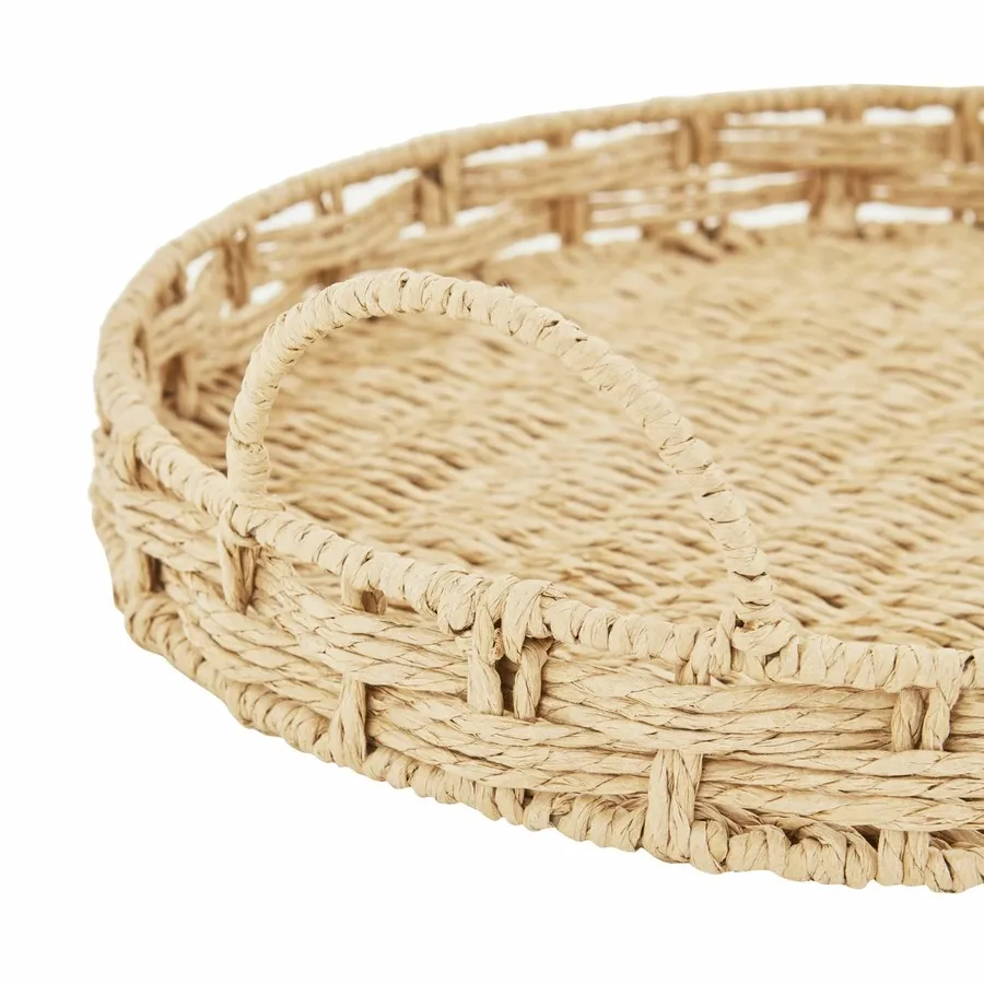 Rope, Decorative Tray, 31cm, Beige