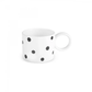 Erica Dot, Porcelain Mug, 370ML, Black