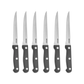 Stern, 6 Piece Meat Knife Set, Black