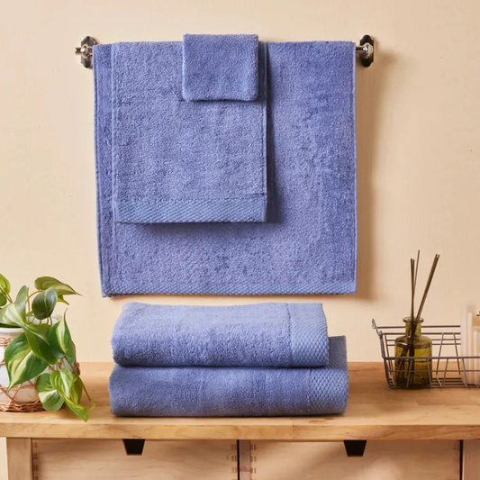 Chandler, Hand Towel, 50x100cm, Blue