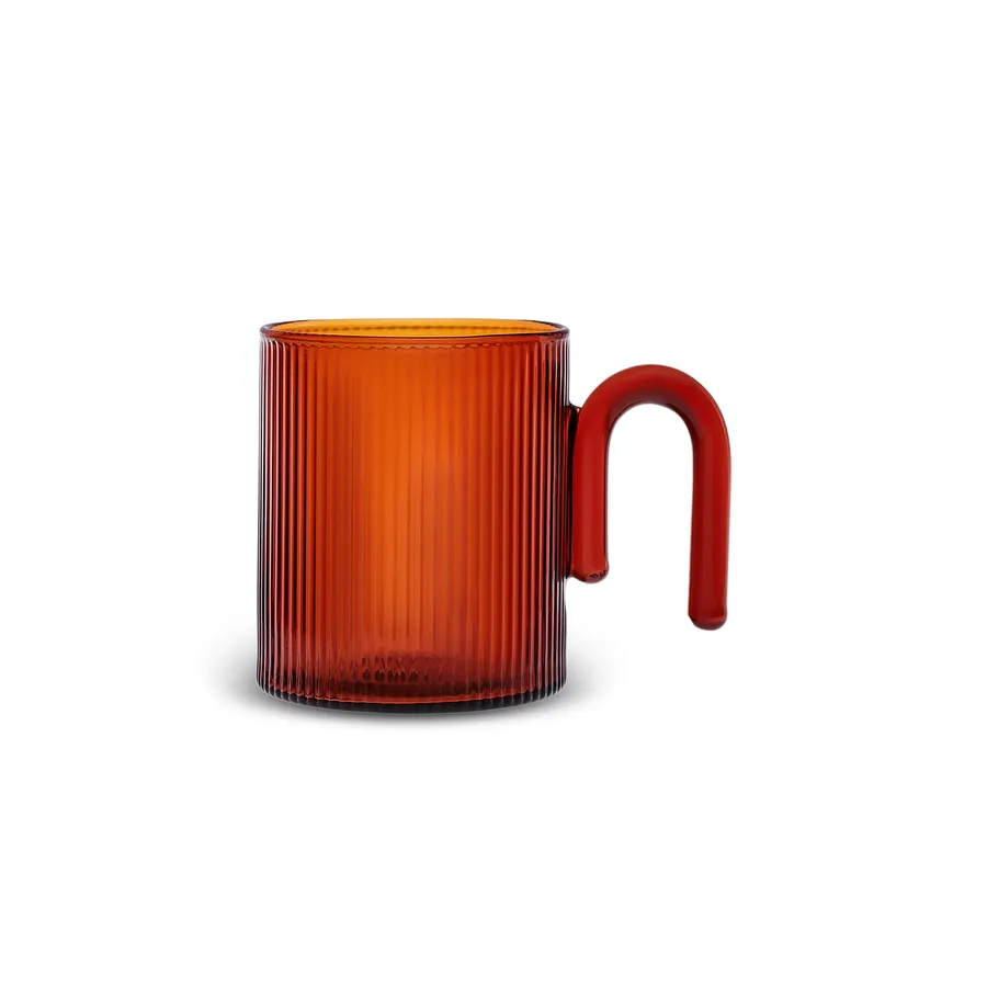 Miracle, Glass Mug, 320ML, Brown