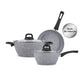 Gris Biogranite, 5 Piece Cookware Set, Induction, Grey