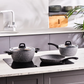 Gris Biogranite, 5 Piece Cookware Set, Induction, Grey