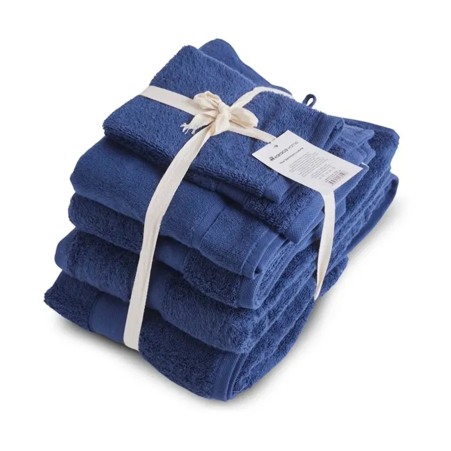 Joey, Egyptian Cotton Towel Set, Navy