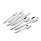 Tornado, 84 Piece Stainless Steel Cutlery Set for 12 People, Silver