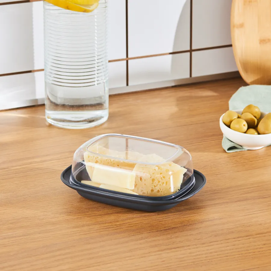 Girona, 2 Piece Breakfast Storage Container, Navy