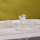 Seda, 6 Piece Glass Tea Cup Set for 6 People, 180ML, Transparent