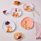 Easter, 4 Piese, Set de Farfurie pentru Tort, Multi