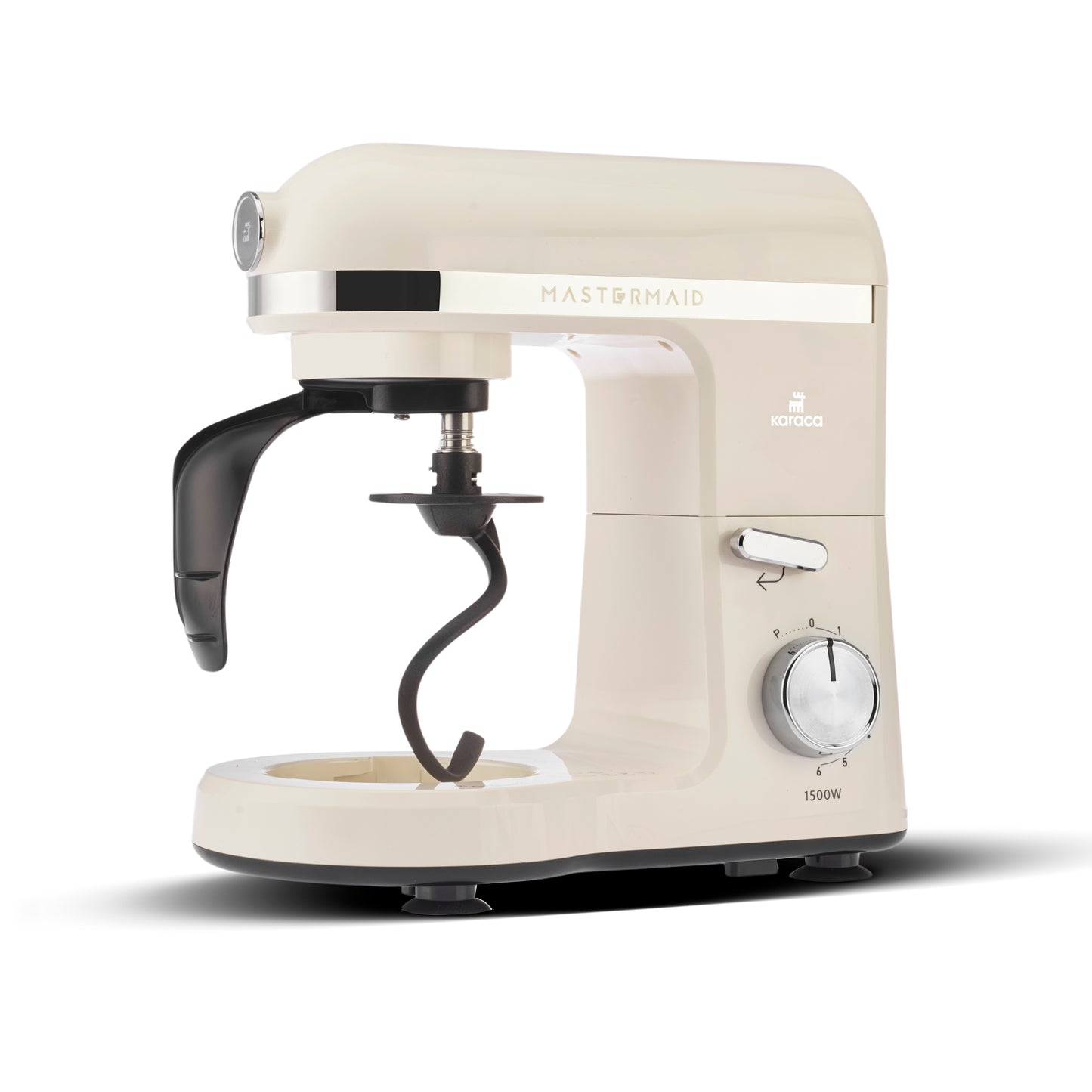 Mastermaid Chef Pro, Twin-Arm Stand Mixer, Soft Cream, 1500W, 5 LT