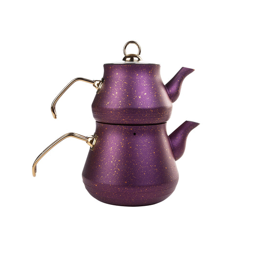 Karaca Biogranite Teapot Set Purple