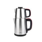 Karaca Tea Break Teapot Plus Kettle Inox Red