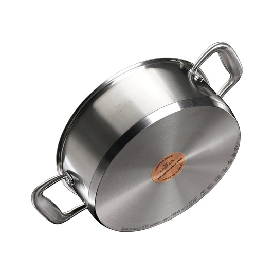 Karaca PowerSteel Pro Tottori 26 cm Stainless Steel Pot 3.90 L