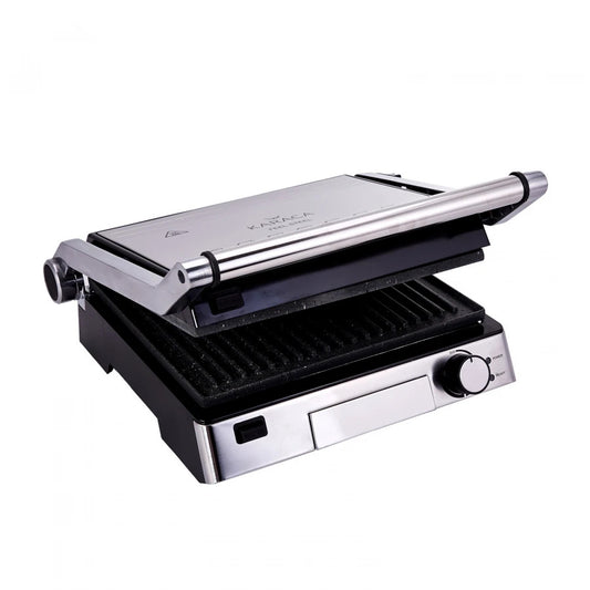 Grill and Toaster, Inox, 2000W