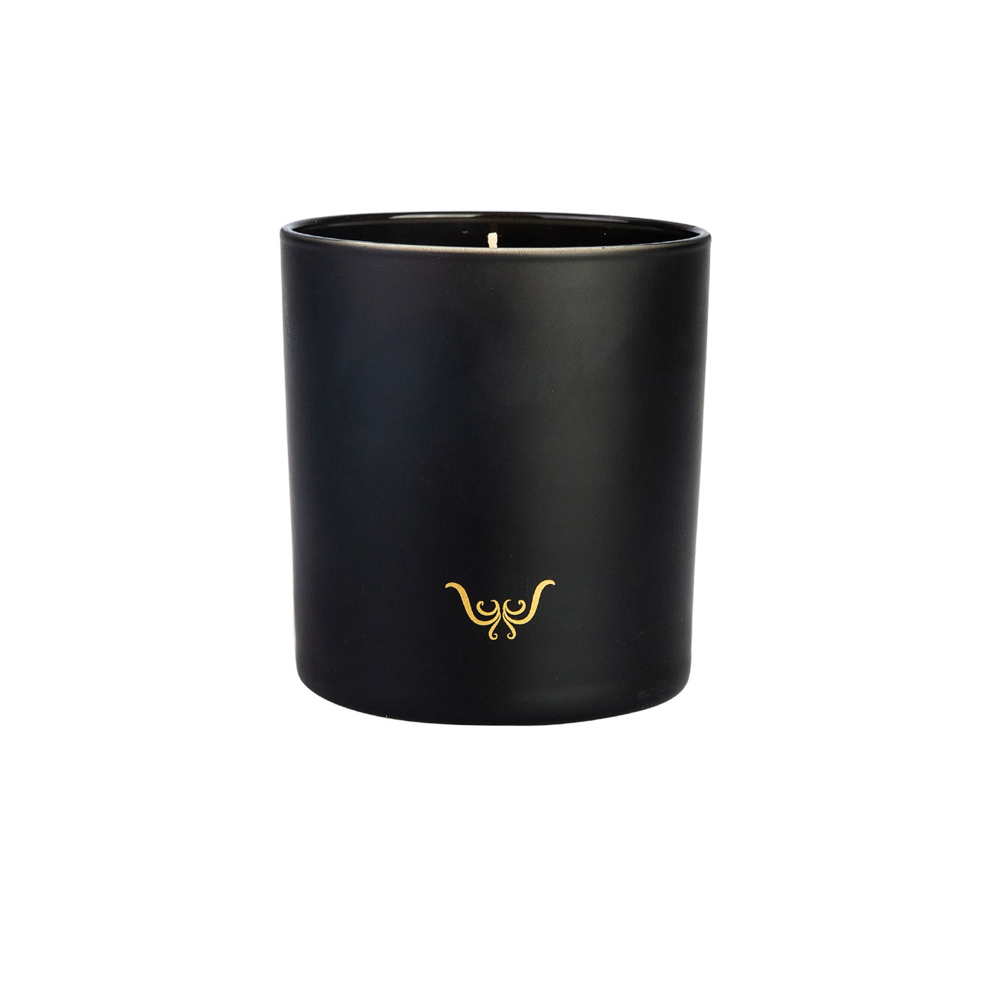 Karaca Orange Blossom Candle and Candlestick, Black