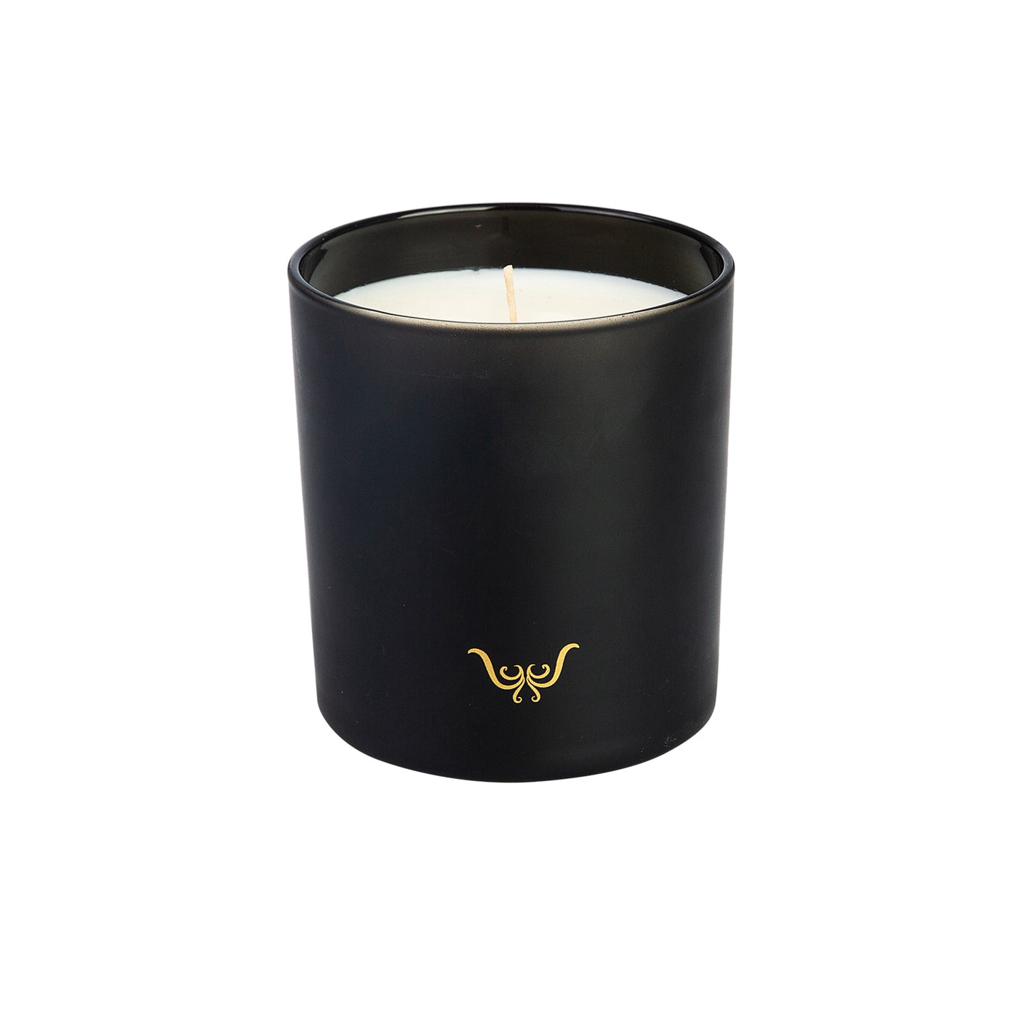 Karaca Orange Blossom Candle and Candlestick, Black